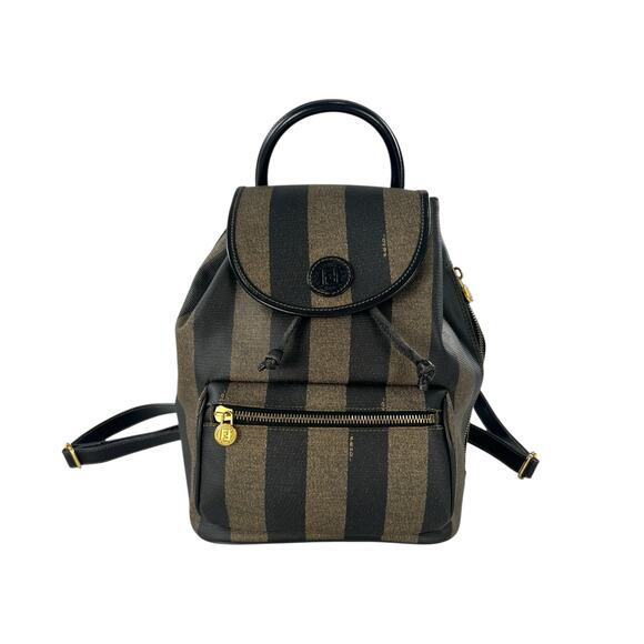 Fendi Vintage Pequin Backpack - Picture 1 of 9